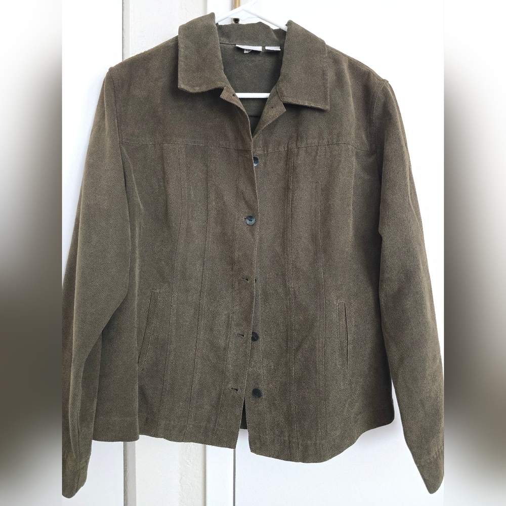 Chico's Corduroy Shirt/Jacket